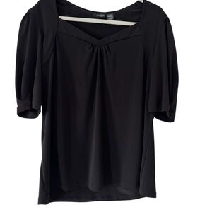East 5th Elegant Black Blouse